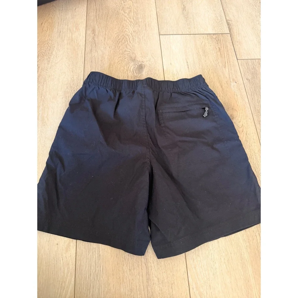 The North Face Mens Class V Water Shorts Black Elastic Waist Small #96